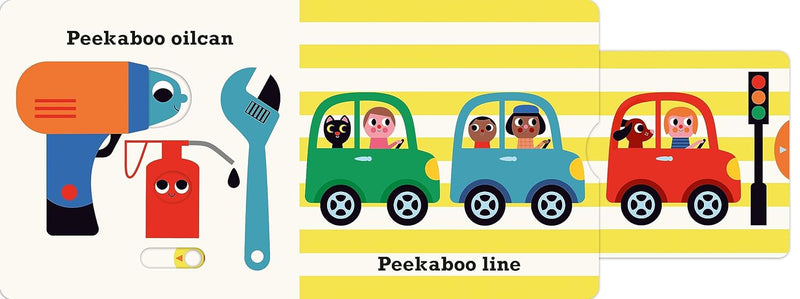Peekaboo Car (Board Book) (Camilla Reid)-Nonfiction: 學前基礎 Preschool Basics-買書書 BuyBookBook