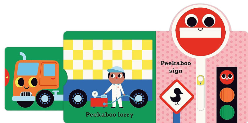 Peekaboo Car (Board Book) (Camilla Reid)-Nonfiction: 學前基礎 Preschool Basics-買書書 BuyBookBook