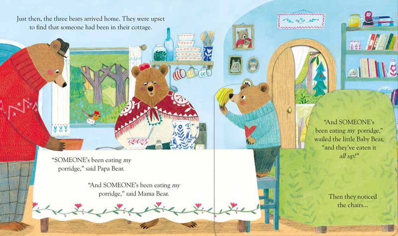 Peep Inside Goldilocks and the Three Bears Usborne