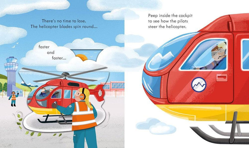 Peep Inside How a Helicopter Works-Nonfiction: 常識通識 General Knowledge-買書書 BuyBookBook