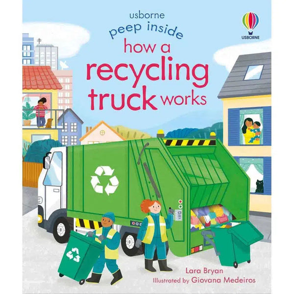 Peep Inside How a Recycling Truck Works - 買書書 BuyBookBook