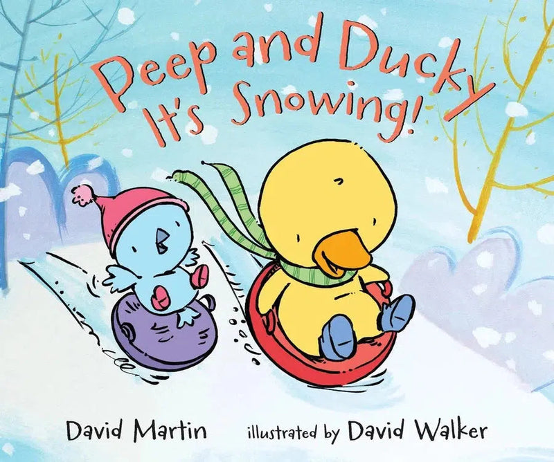 Peep and Ducky It's Snowing!-Children’s / Teenage fiction: Nature and animal stories-買書書 BuyBookBook