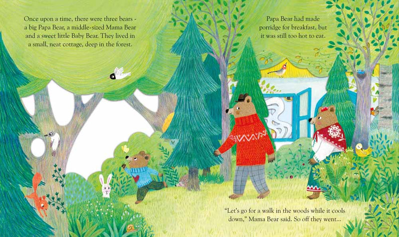 Peep Inside Goldilocks and the Three Bears Usborne