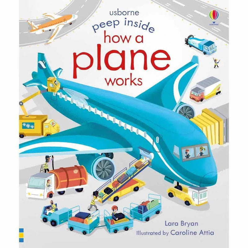 Peep Inside How a Plane Works Usborne