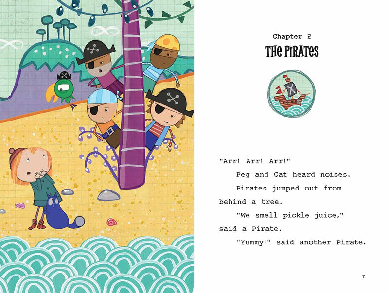 Peg + Cat - The Pirate Problem (Level 2) Candlewick Press