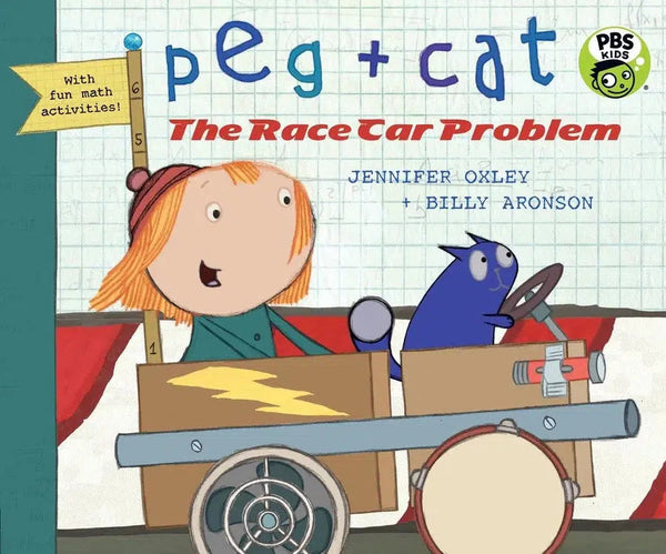 Peg + Cat: The Race Car Problem-Children’s / Teenage fiction: General and modern fiction-買書書 BuyBookBook