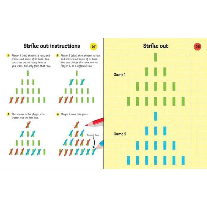 Pencil and paper games Usborne