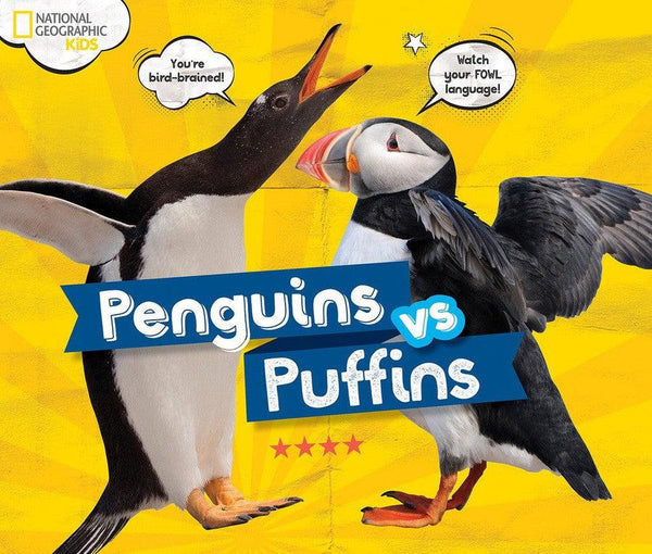 Penguins vs. Puffins-Children’s / Teenage general interest: Nature and animals-買書書 BuyBookBook