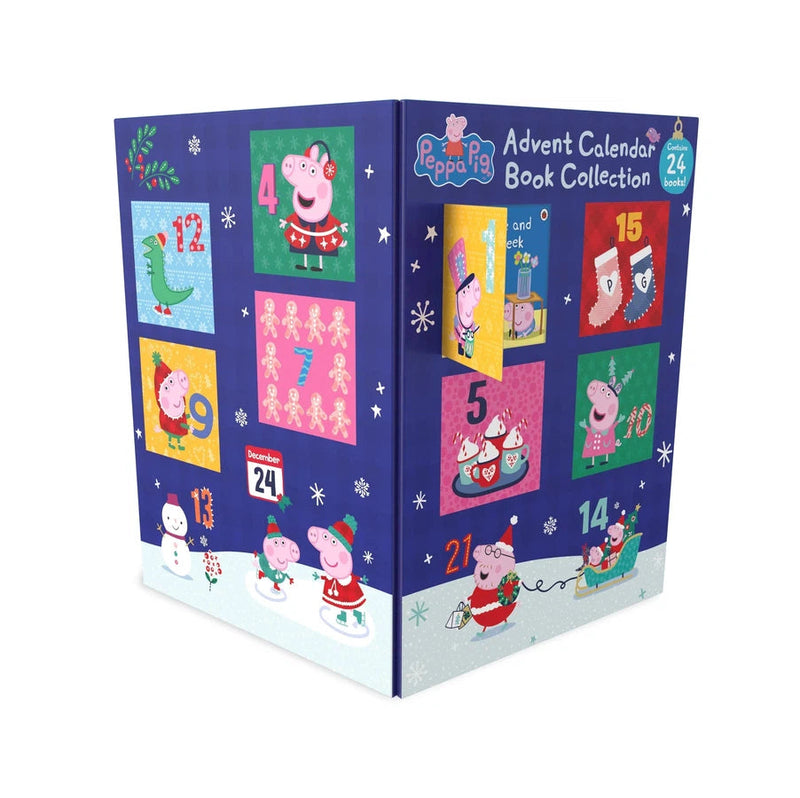 Peppa Pig: Advent Calendar Book Collection-Children’s interactive and activity books and kits-買書書 BuyBookBook