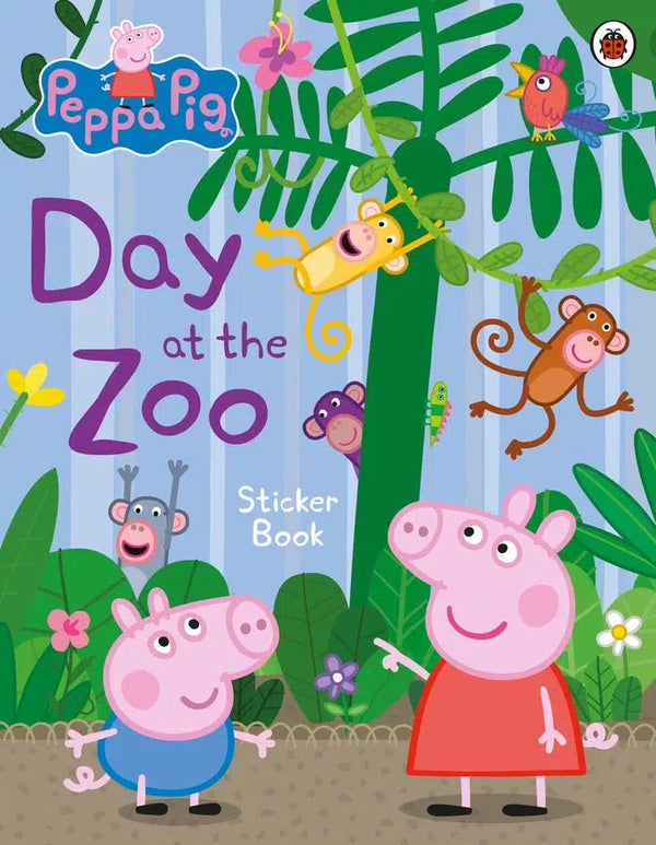 Peppa Pig: Day at the Zoo Sticker Book-Children’s interactive and activity books and kits-買書書 BuyBookBook