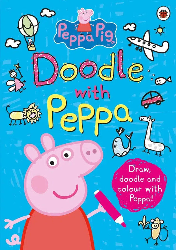 Peppa Pig: Doodle with Peppa-Children’s interactive and activity books and kits-買書書 BuyBookBook