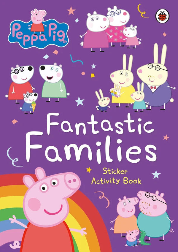 Peppa Pig: Fantastic Families Sticker Activity Book-Children’s interactive and activity books and kits-買書書 BuyBookBook