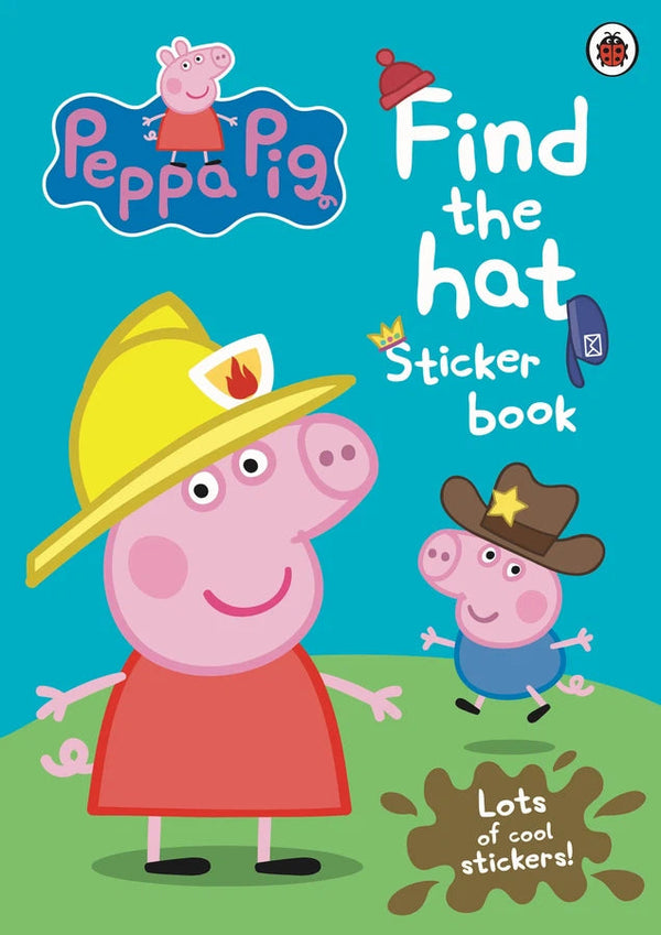 Peppa Pig: Find the Hat Sticker Book-Children’s interactive and activity books and kits-買書書 BuyBookBook