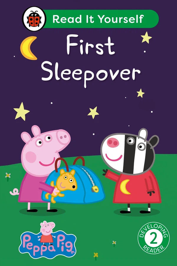 Peppa Pig First Sleepover: Read It Yourself - Level 2 Developing Reader-Educational: First / native language: Readers and reading schemes-買書書 BuyBookBook