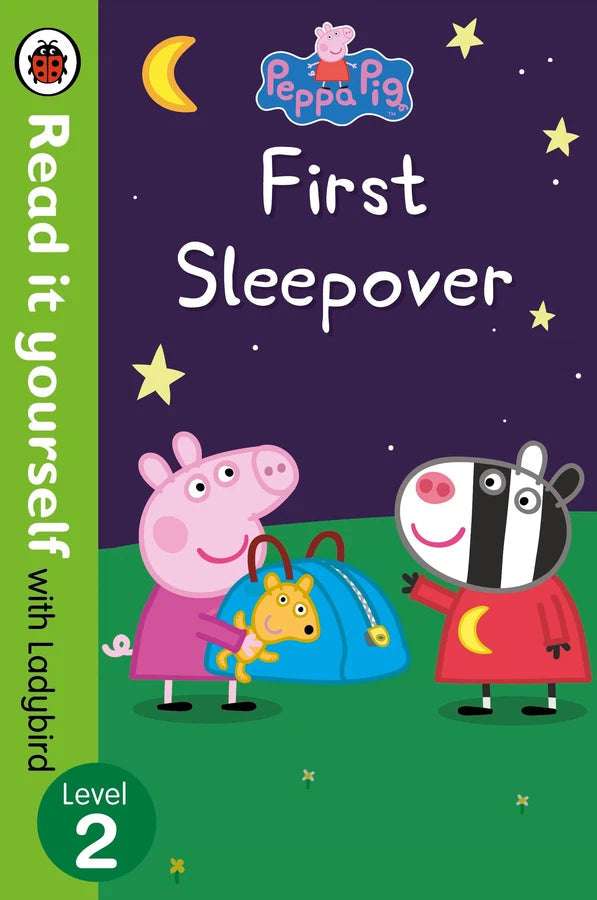 Peppa Pig: First Sleepover - Read It Yourself with Ladybird Level 2-Children’s Early years / early learning concepts-買書書 BuyBookBook