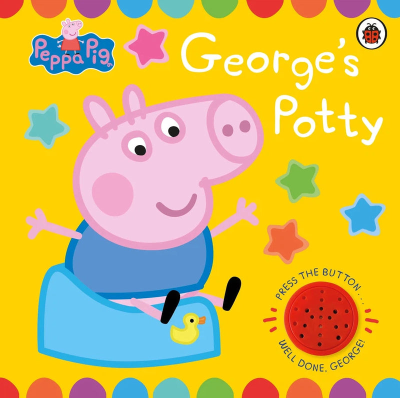 Peppa Pig: George's Potty-Children’s interactive and activity books and kits-買書書 BuyBookBook