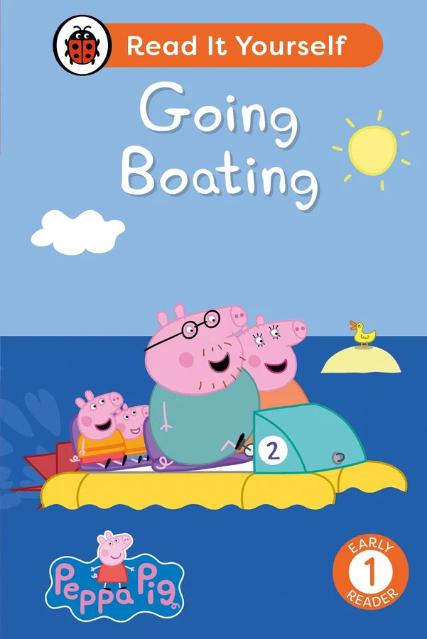 Peppa Pig Going Boating: Read It Yourself - Level 1 Early Reader-Educational: First / native language: Readers and reading schemes-買書書 BuyBookBook