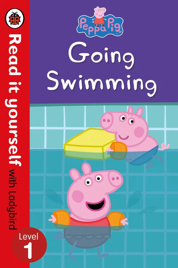 Peppa Pig: Going Swimming – Read It Yourself with Ladybird Level 1-Children’s Early years / early learning concepts-買書書 BuyBookBook