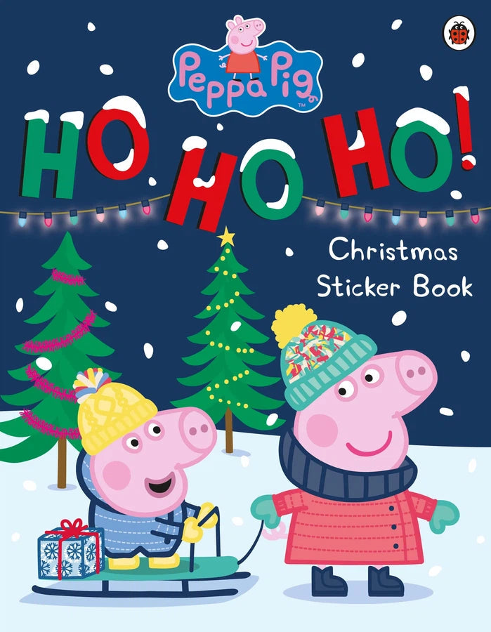 Peppa Pig: Ho Ho Ho! Christmas Sticker Book-Children’s interactive and activity books and kits-買書書 BuyBookBook