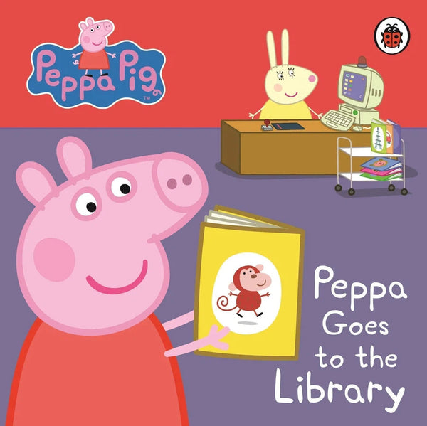 Peppa Pig: Peppa Goes to the Library: My First Storybook-Children’s picture books-買書書 BuyBookBook