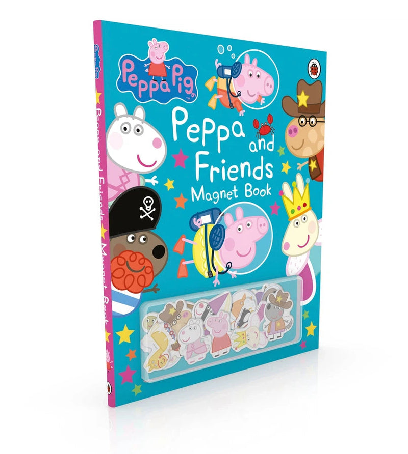 Peppa Pig: Peppa and Friends Magnet Book-Children’s interactive and activity books and kits-買書書 BuyBookBook