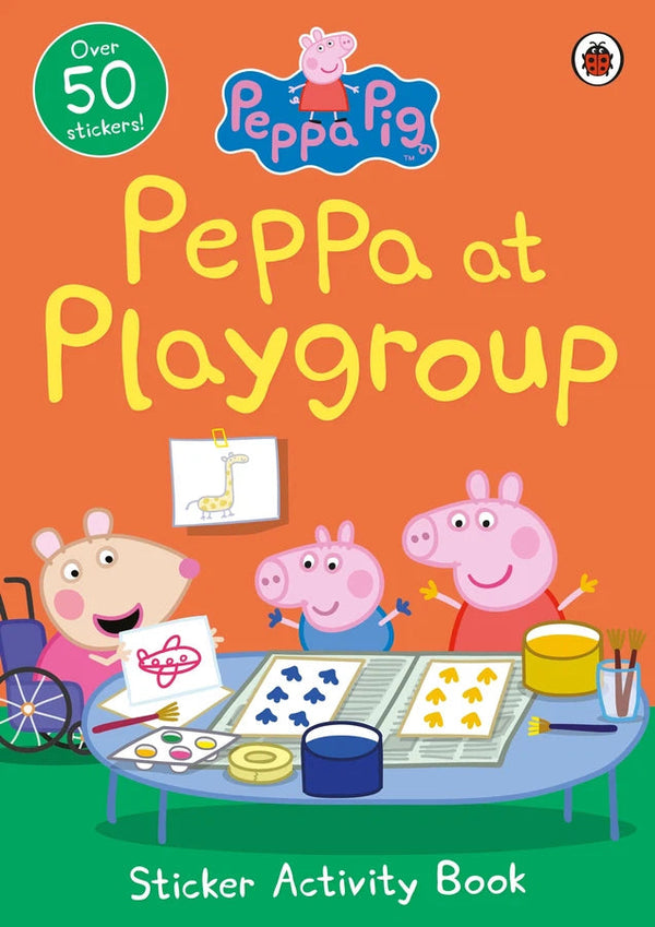 Peppa Pig: Peppa at Playgroup Sticker Activity Book-Children’s interactive and activity books and kits-買書書 BuyBookBook