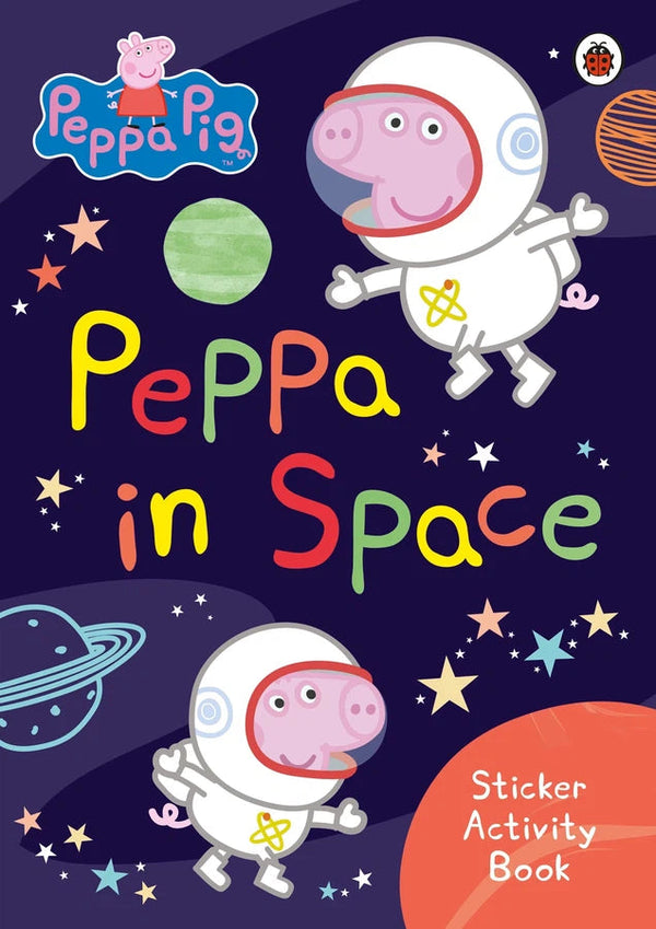 Peppa Pig: Peppa in Space Sticker Activity Book-Children’s picture books-買書書 BuyBookBook