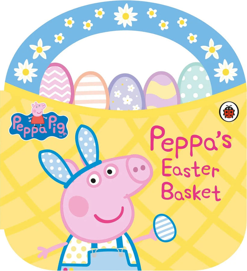 Peppa Pig: Peppa's Easter Basket Shaped Board Book-Children’s picture books-買書書 BuyBookBook