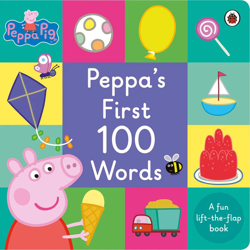 Peppa Pig: Peppa's First 100 Words-Children’s Early years / early learning concepts-買書書 BuyBookBook