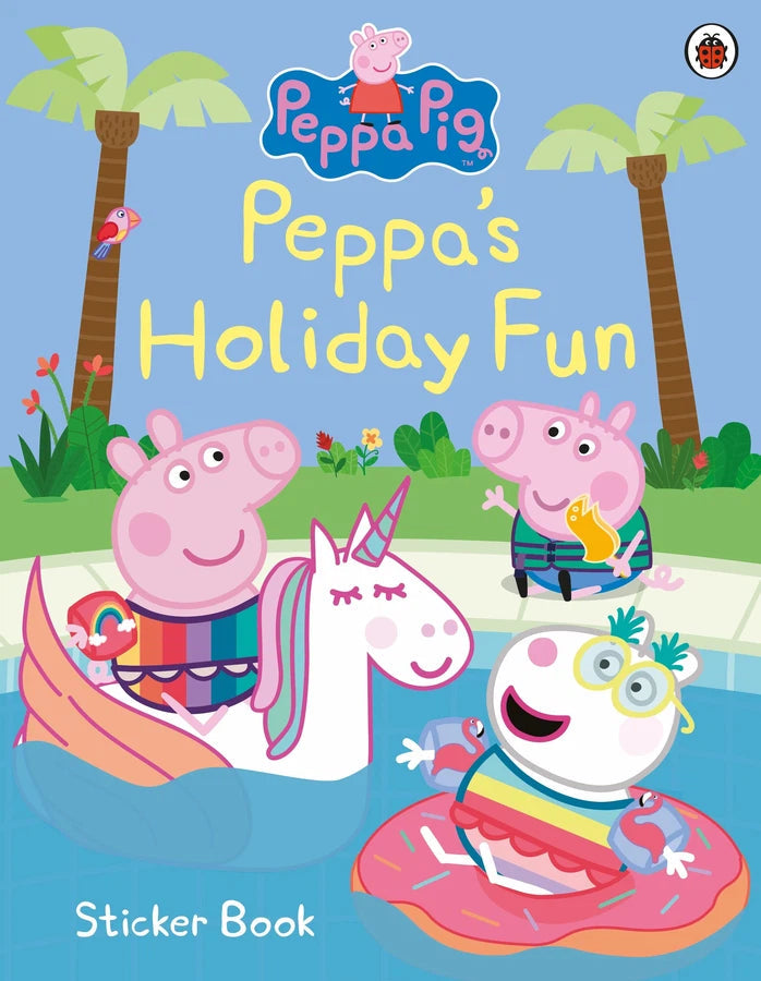 Peppa Pig: Peppa's Holiday Fun Sticker Book-Children’s interactive and activity books and kits-買書書 BuyBookBook