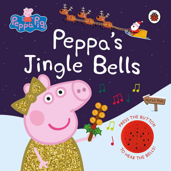 Peppa Pig: Peppa's Jingle Bells-Children’s interactive and activity books and kits-買書書 BuyBookBook