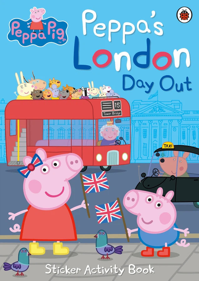 Peppa Pig: Peppa's London Day Out Sticker Activity Book-Children’s interactive and activity books and kits-買書書 BuyBookBook