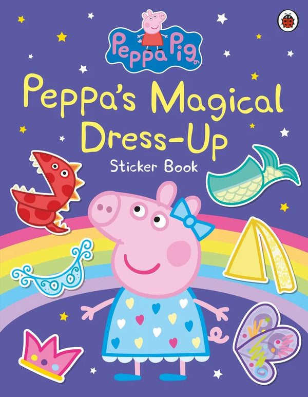 Peppa Pig: Peppa’s Magical Dress-Up Sticker Book-Children’s interactive and activity books and kits-買書書 BuyBookBook