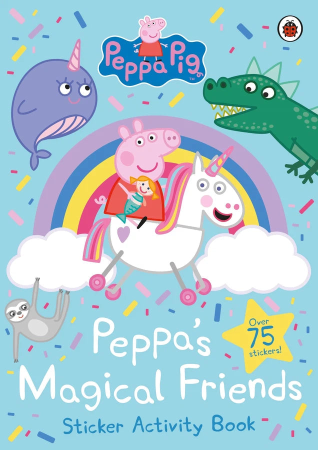 Peppa Pig: Peppa's Magical Friends Sticker Activity-Children’s interactive and activity books and kits-買書書 BuyBookBook