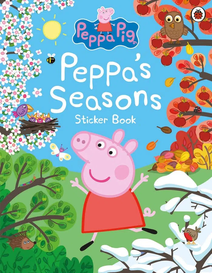 Peppa Pig: Peppa's Seasons Sticker Book-Children’s interactive and activity books and kits-買書書 BuyBookBook