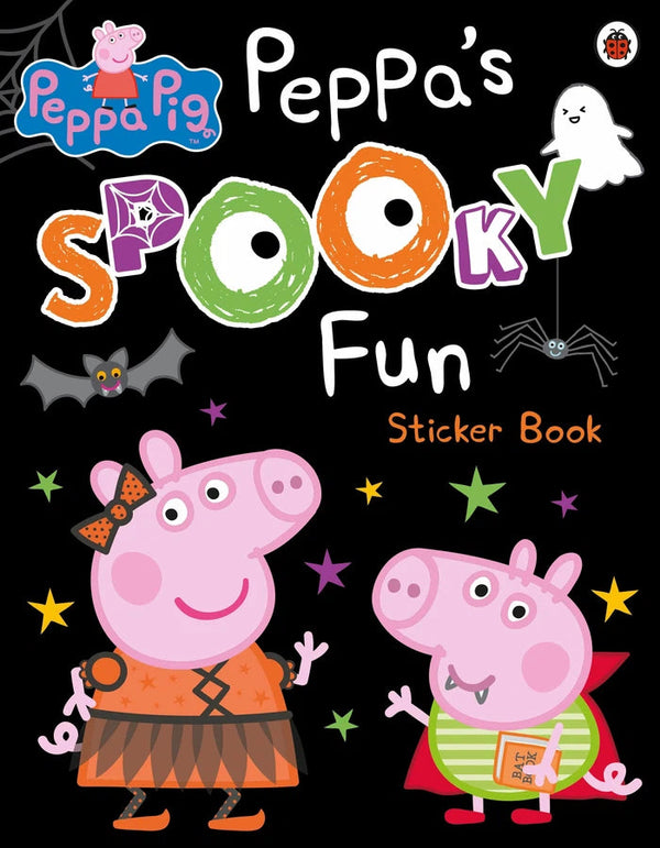 Peppa Pig: Peppa's Spooky Fun Sticker Book-Children’s interactive and activity books and kits-買書書 BuyBookBook