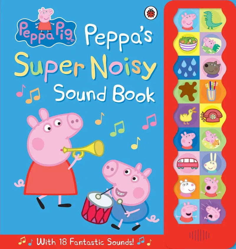 Peppa Pig: Peppa's Super Noisy Sound Book-Children’s interactive and activity books and kits-買書書 BuyBookBook