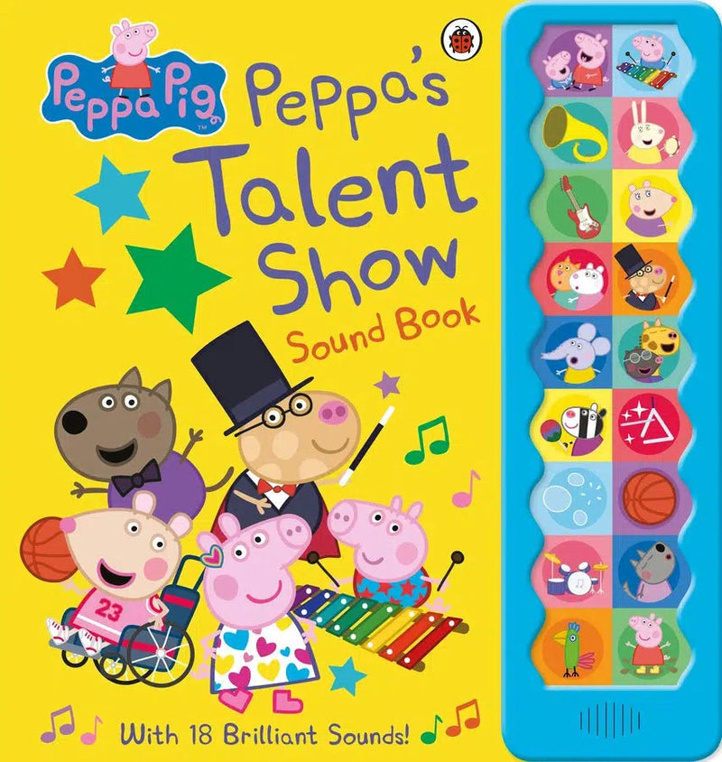 Peppa Pig: Peppa's Talent Show-Children’s interactive and activity books and kits-買書書 BuyBookBook