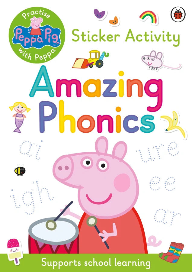 Peppa Pig: Practise with Peppa: Amazing Phonics-Children’s interactive and activity books and kits-買書書 BuyBookBook