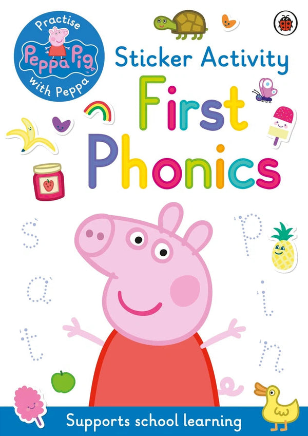 Peppa Pig: Practise with Peppa: First Phonics-Children’s interactive and activity books and kits-買書書 BuyBookBook