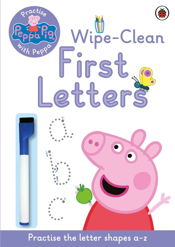 Peppa Pig: Practise with Peppa: Wipe-Clean First Letters-Children’s Educational: Language/ literature/ literacy-買書書 BuyBookBook