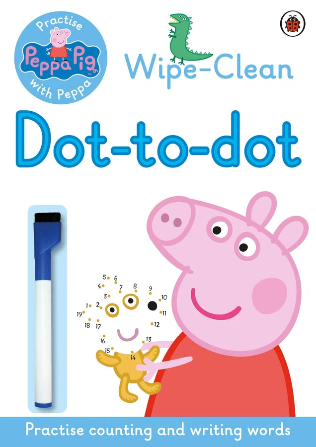 Peppa Pig: Practise with Peppa: Wipe-clean Dot-to-Dot-Children’s Early years / early learning concepts-買書書 BuyBookBook