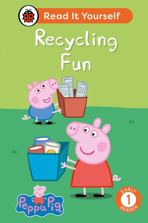 Peppa Pig Recycling Fun: Read It Yourself - Level 1 Early Reader-Educational: First / native language: Readers and reading schemes-買書書 BuyBookBook