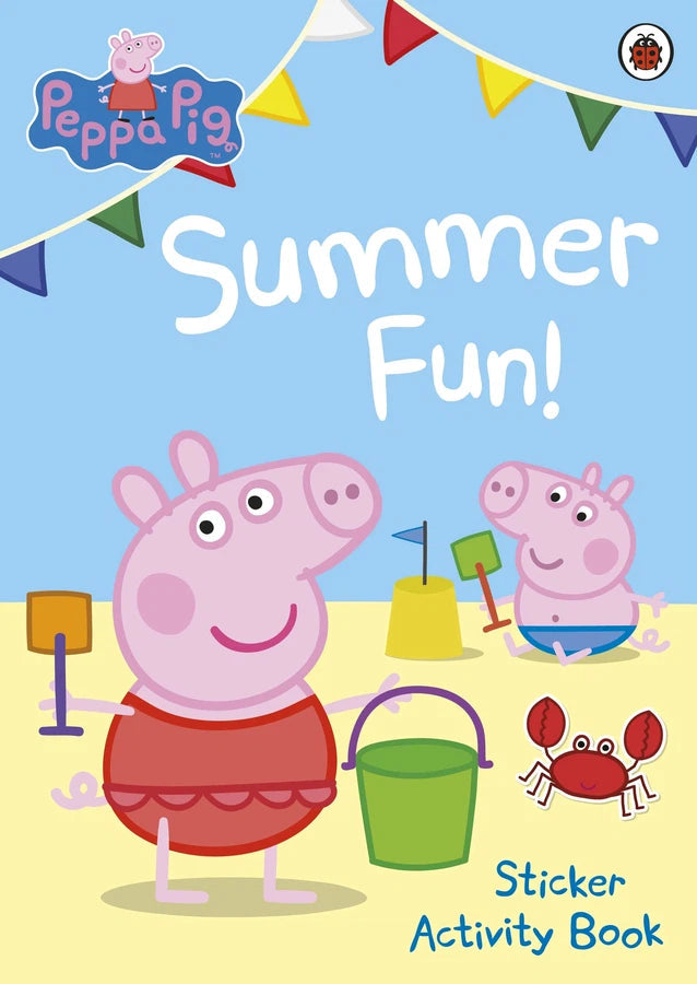 Peppa Pig: Summer Fun! Sticker Activity Book-Children’s interactive and activity books and kits-買書書 BuyBookBook