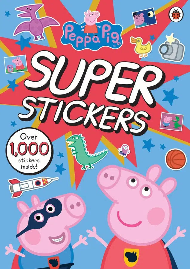 Peppa Pig Super Stickers Activity Book-Children’s picture books-買書書 BuyBookBook