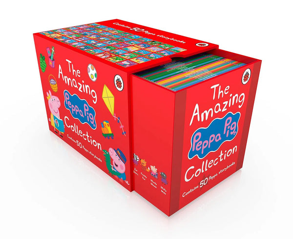 Peppa Pig: The Amazing Collection 1-50 Red Box (Ladybird)-Fiction: 兒童繪本 Picture Books-買書書 BuyBookBook