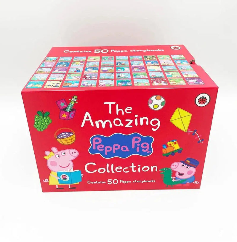 Peppa Pig: The Amazing Collection 1-50 Red Box (Ladybird)-Fiction: 兒童繪本 Picture Books-買書書 BuyBookBook