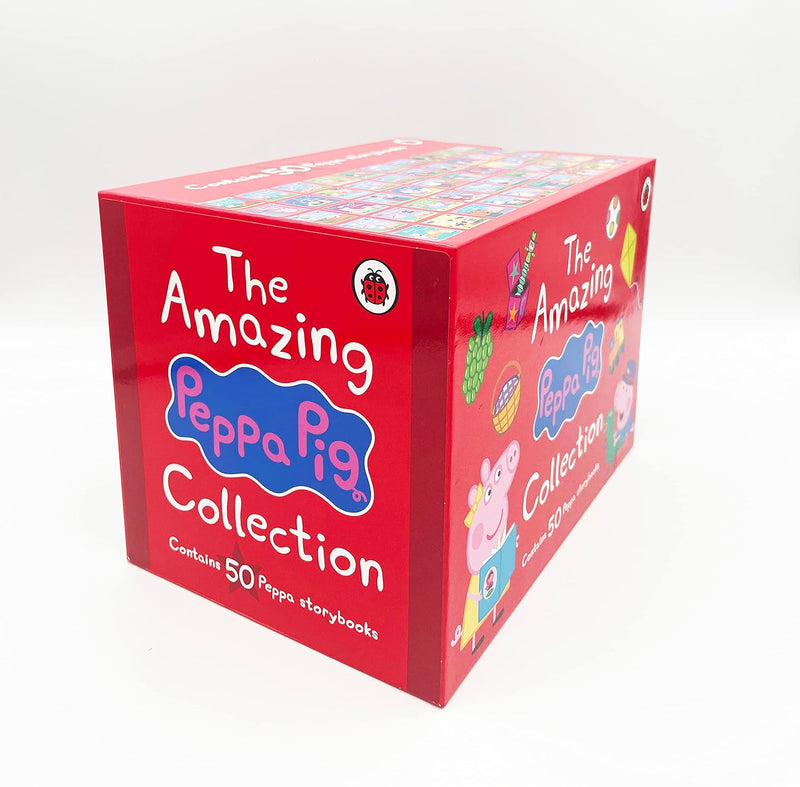 Peppa Pig: The Amazing Collection 1-50 Red Box (Ladybird)-Fiction: 兒童繪本 Picture Books-買書書 BuyBookBook