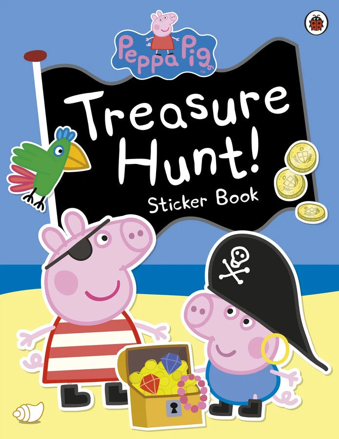 Peppa Pig: Treasure Hunt! Sticker Book-Children’s interactive and activity books and kits-買書書 BuyBookBook