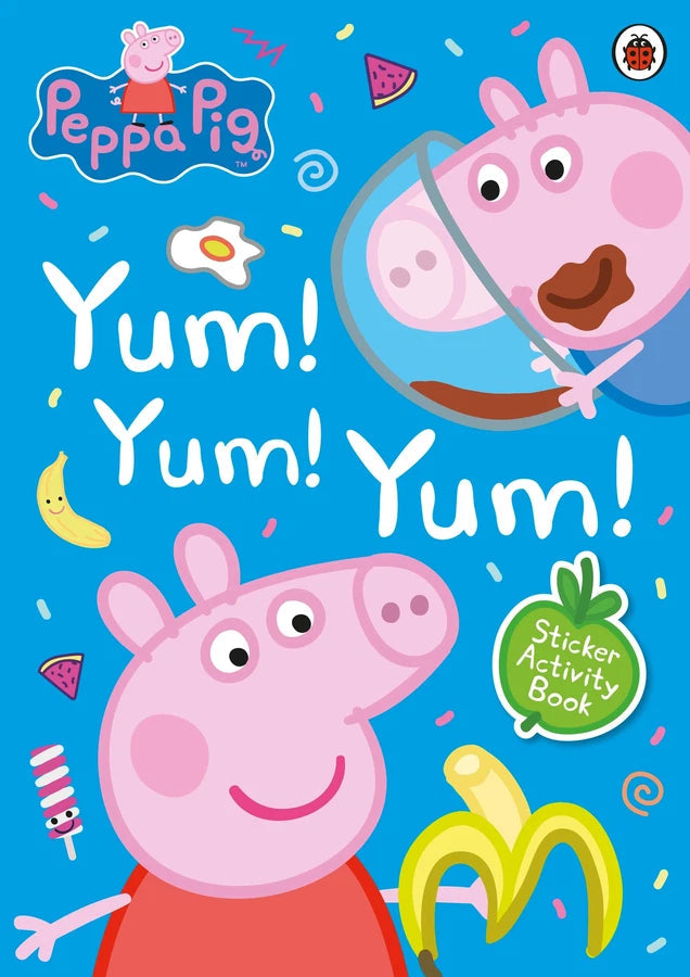 Peppa Pig: Yum! Yum! Yum! Sticker Activity Book-Children’s interactive and activity books and kits-買書書 BuyBookBook